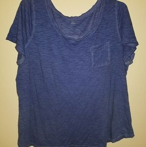 Lane Bryant Blue Tee